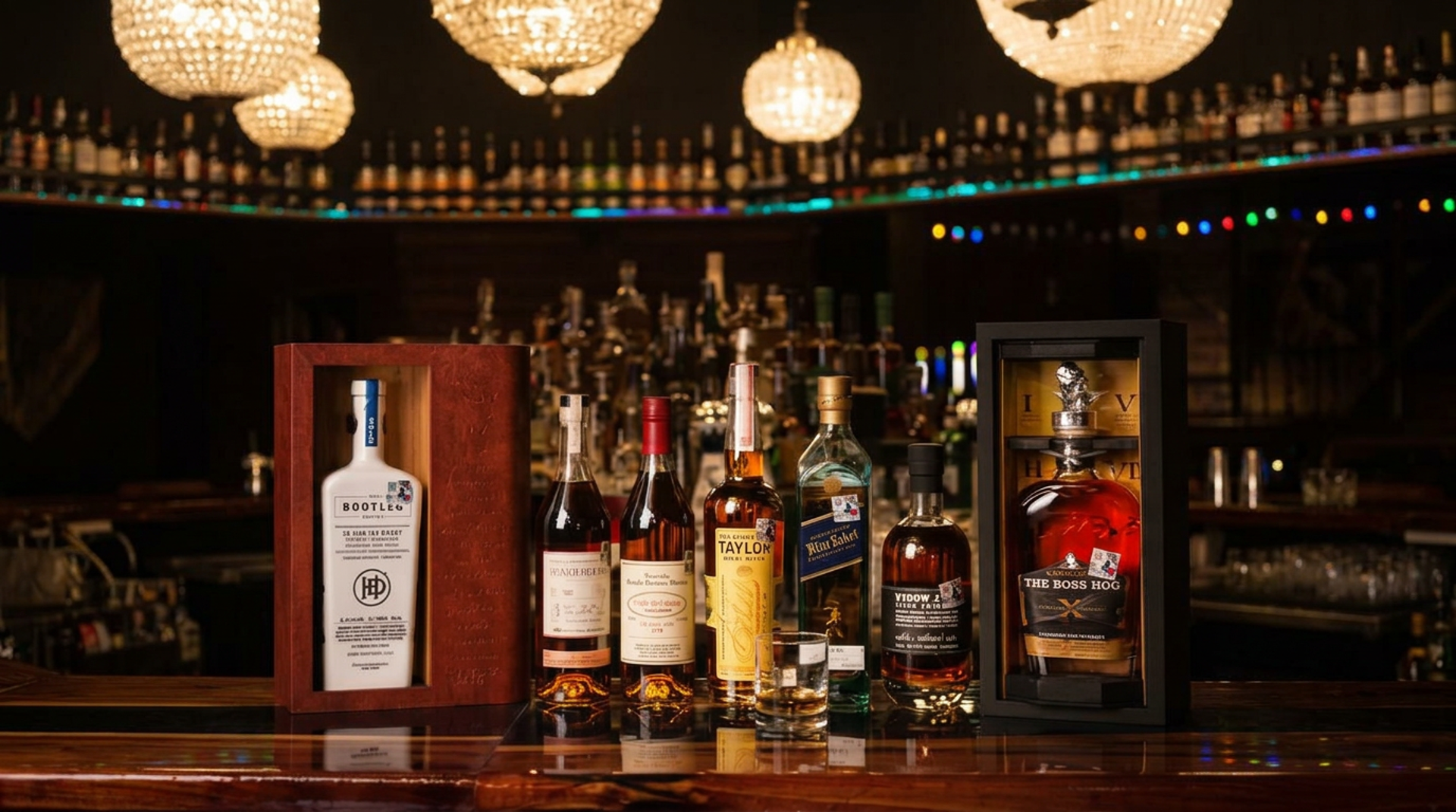 Whiskey, curated and ready to pour